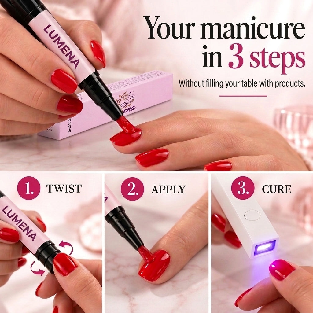 One-Step Salon Manicure · Lamp Included