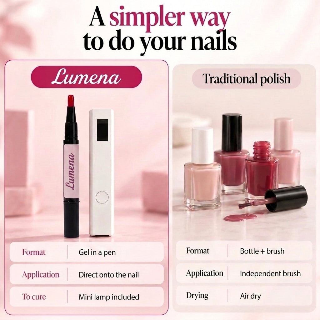 One-Step Salon Manicure · Lamp Included